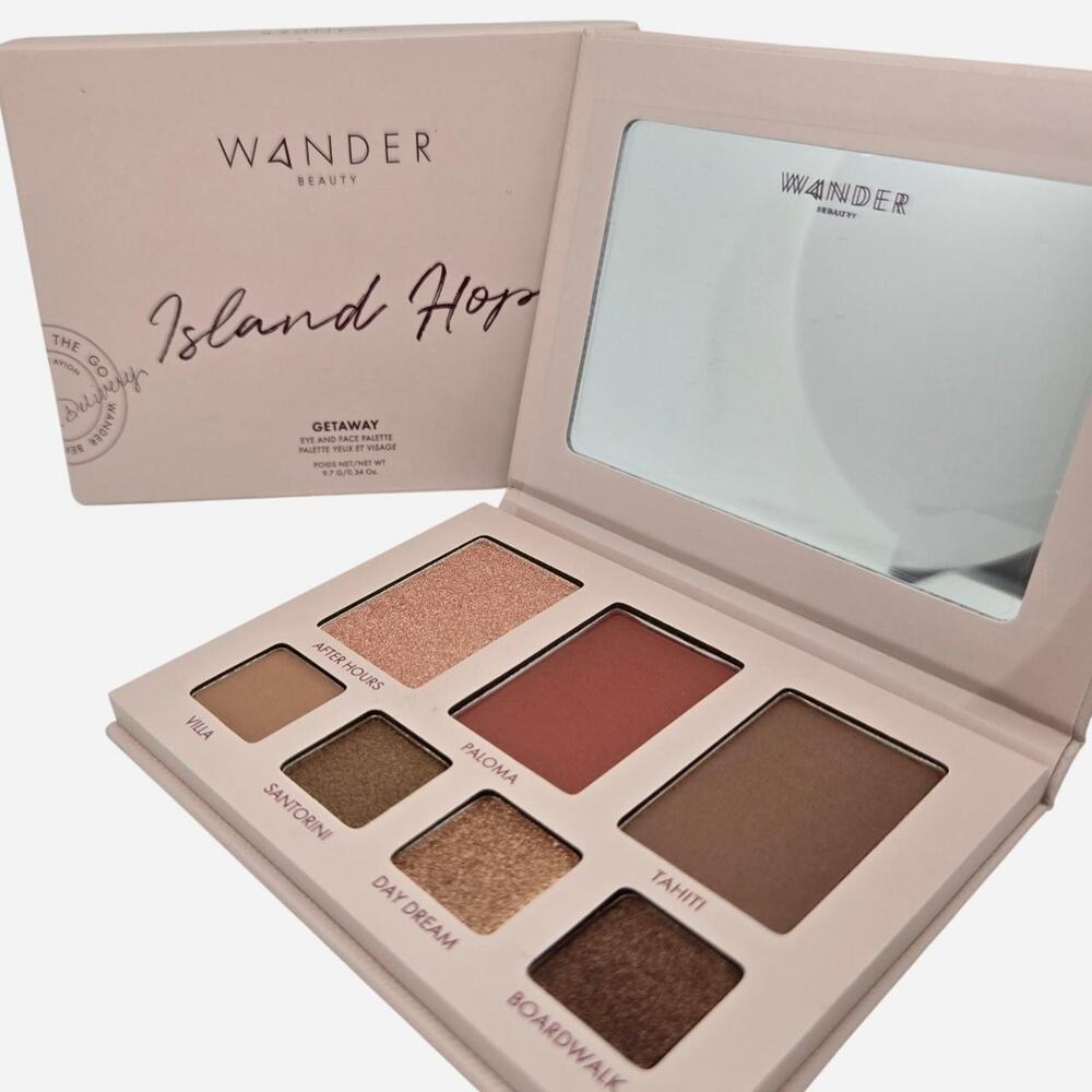 Wander Beauty Island Hop Getaway Palette